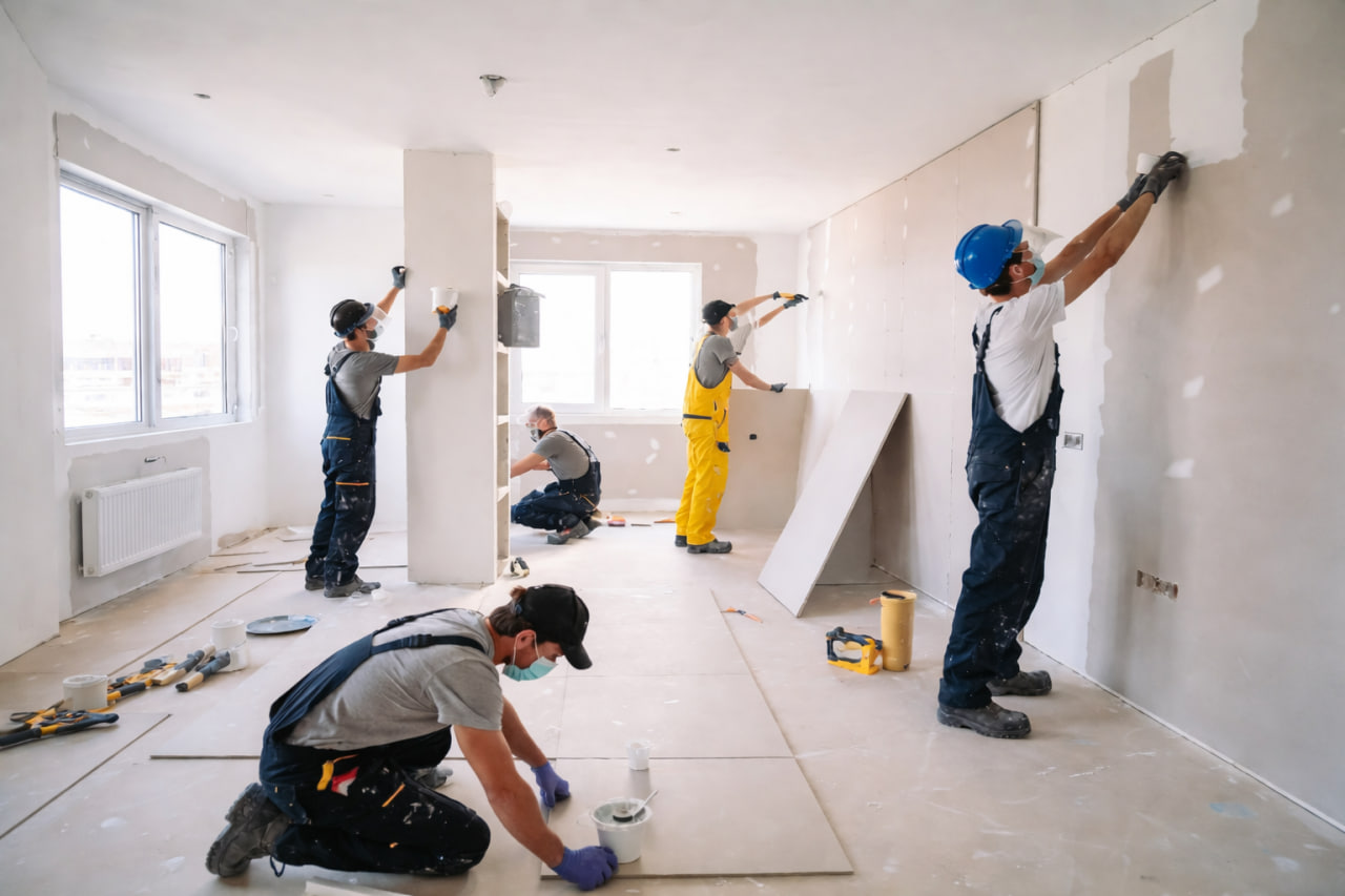 interior renovation & restoration painting