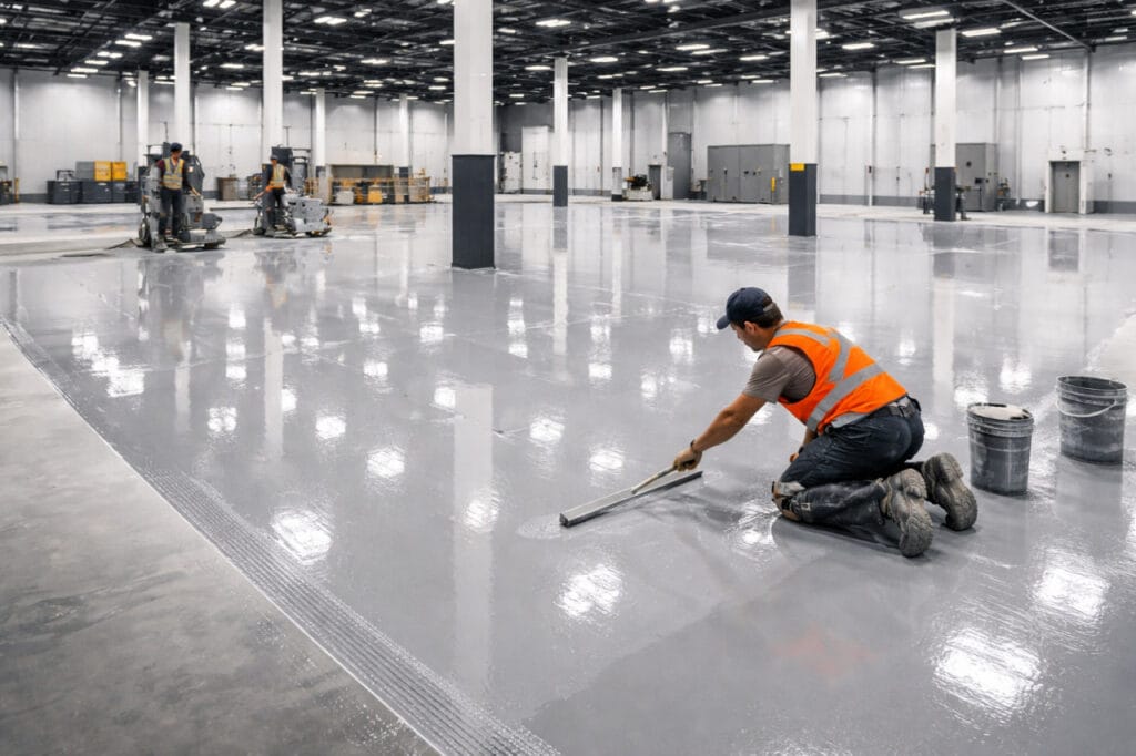 expert commercial epoxy flooring service