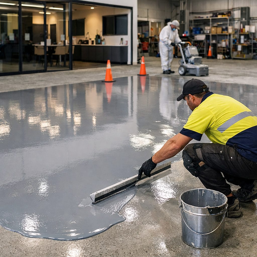 commercial epoxy flooring solutions