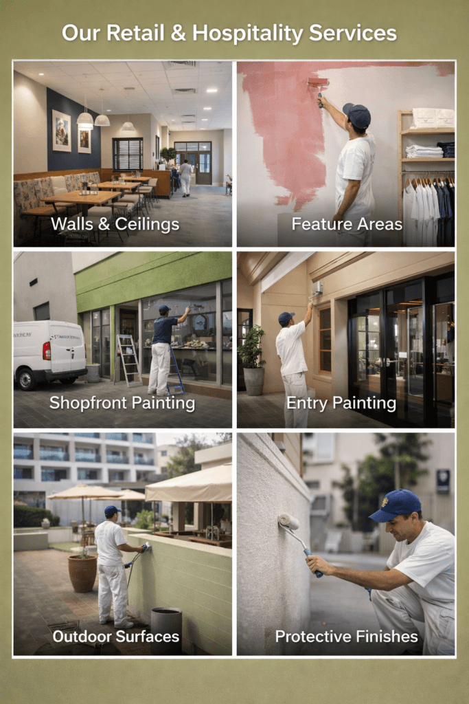 retail painting service SA