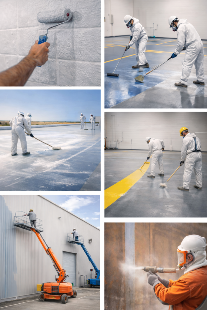warehouse painting service in Adelaide
